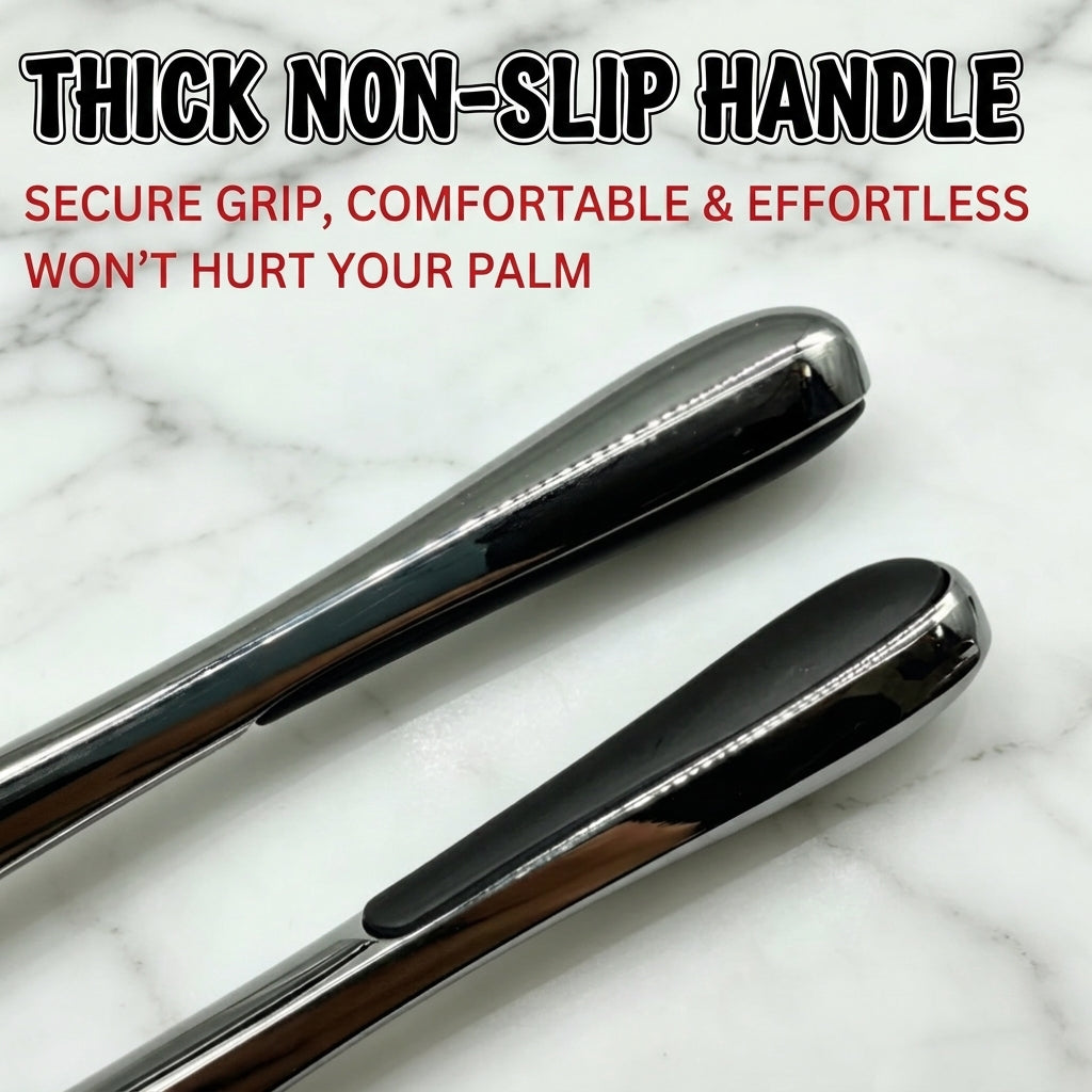Stainless Steel Garlic Press, 2 Pack