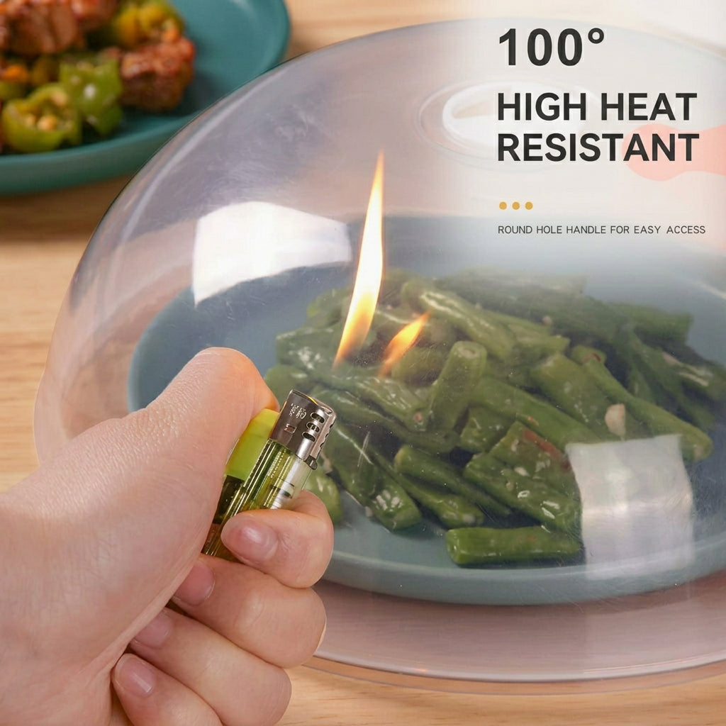 Collapsible Microwave Splatter Cover, 2 Pack