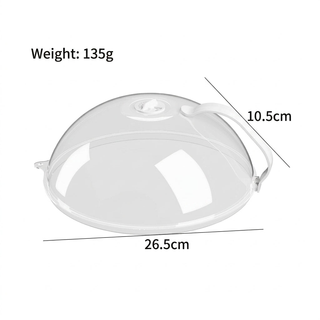 Collapsible Microwave Splatter Cover, 2 Pack