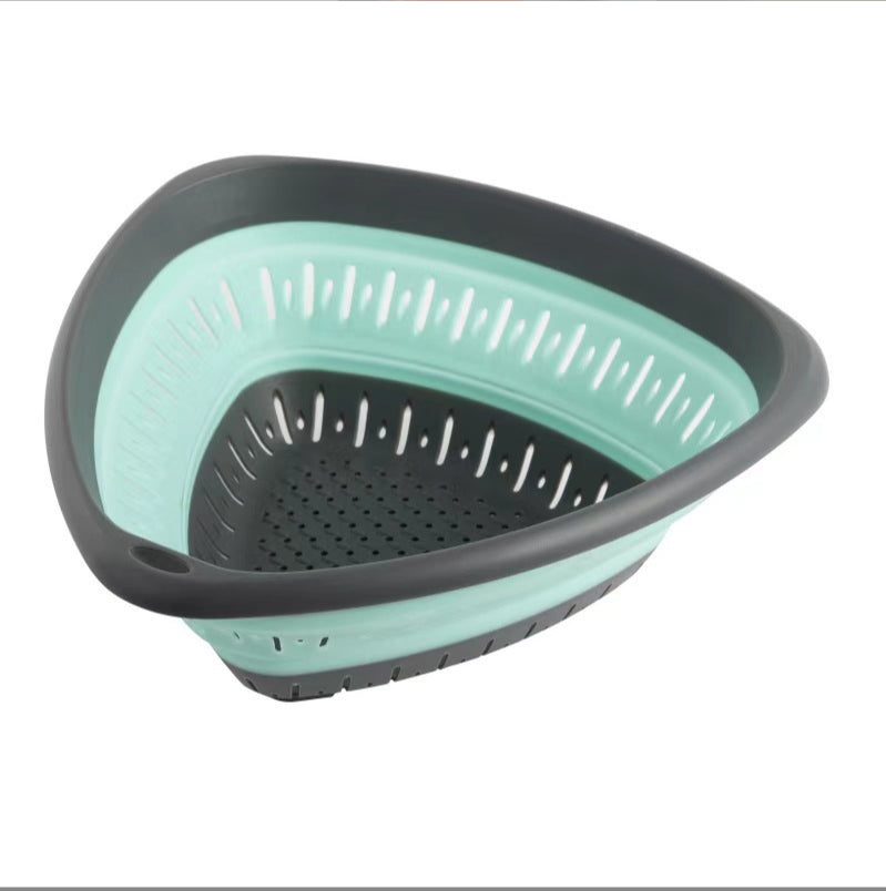 Collapsible Silicone Colander, 2 Pack