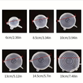 6-Pack Silicone Stretch Lids