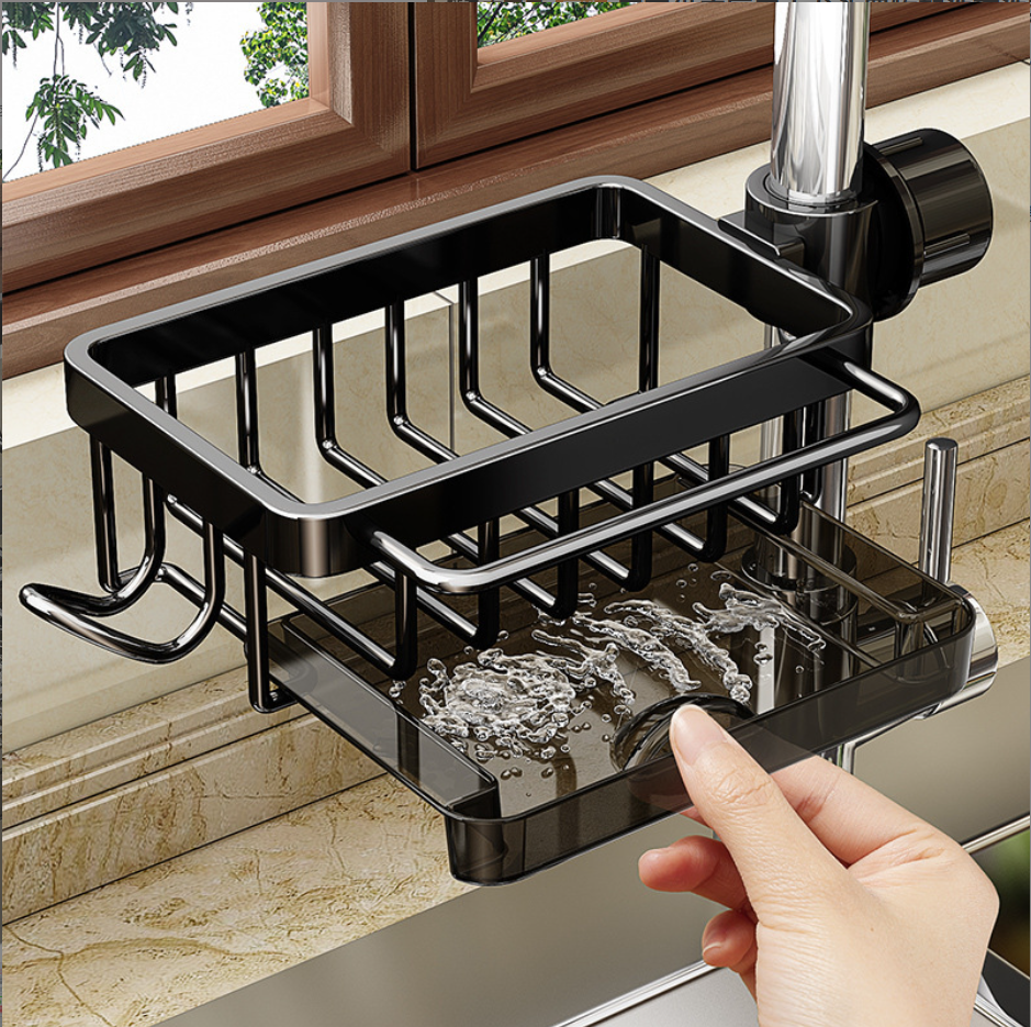 Clip-On Sink Sponge Holder