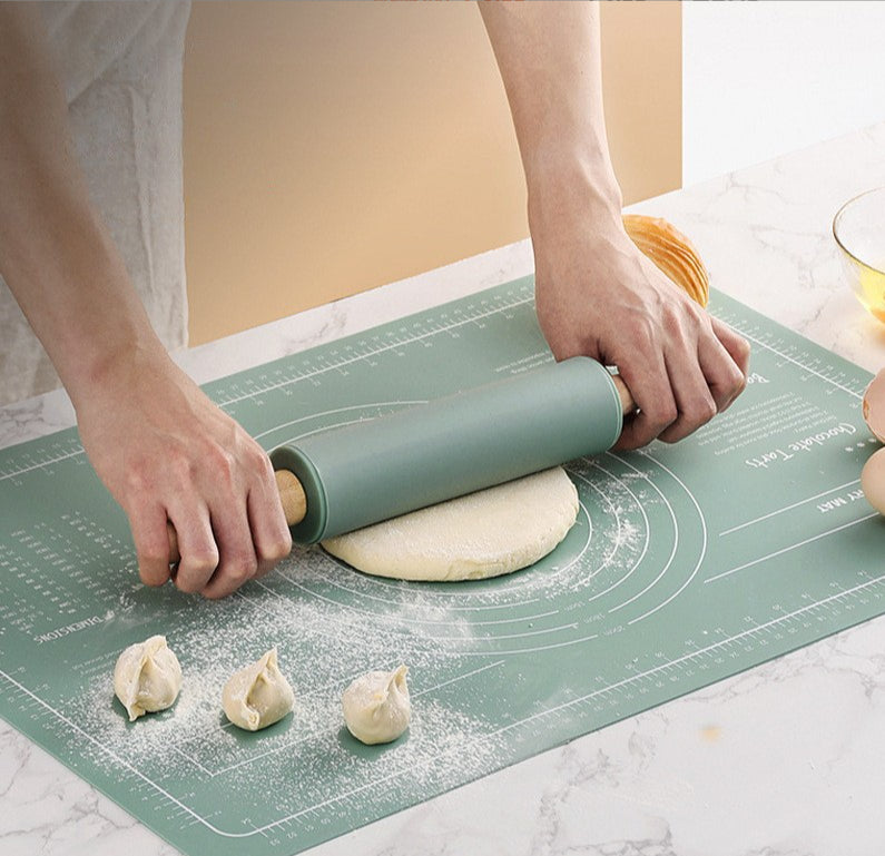 2-Pack Large Silicone Pastry Mat, 60 x 40cm