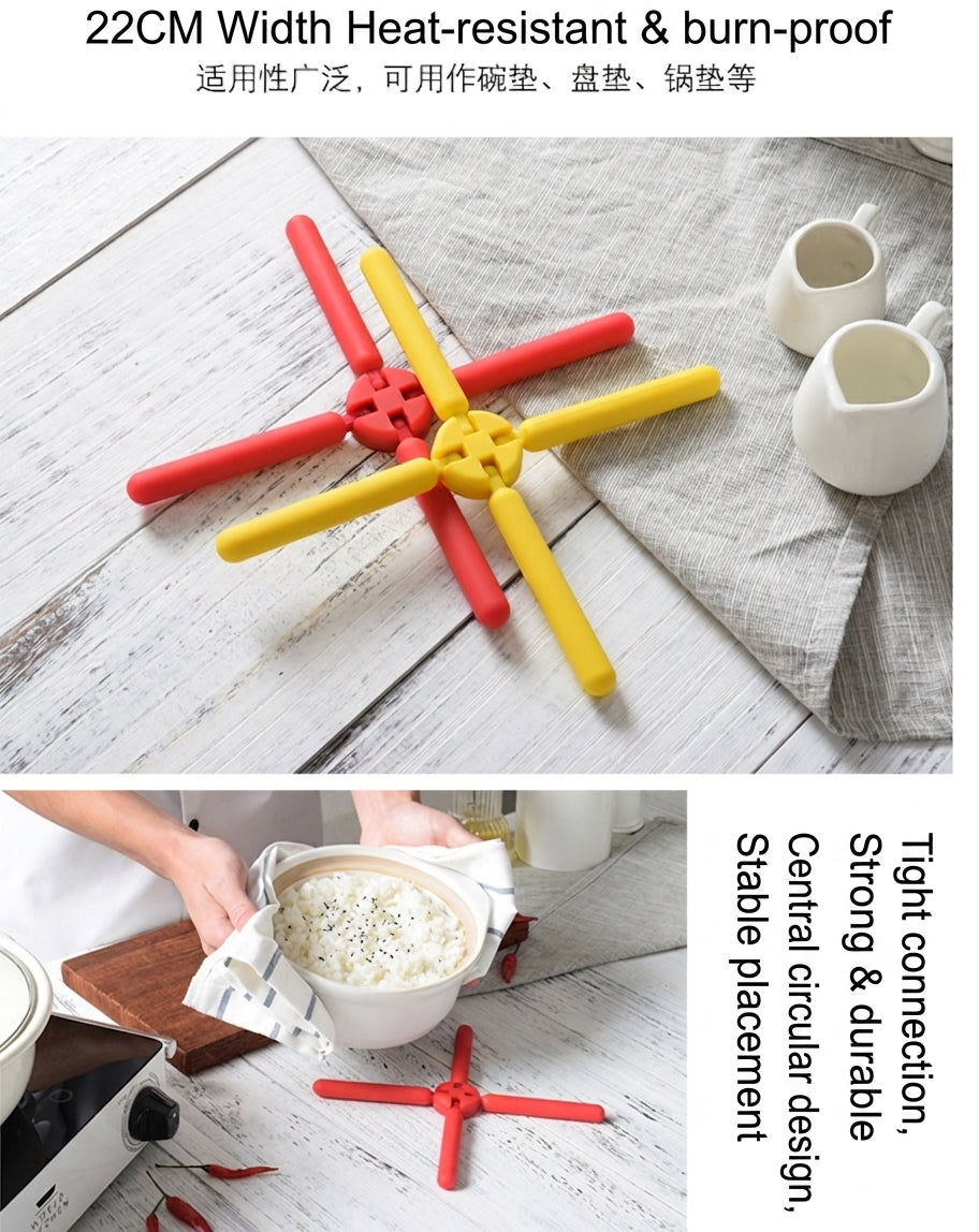 Foldable Silicone Trivet