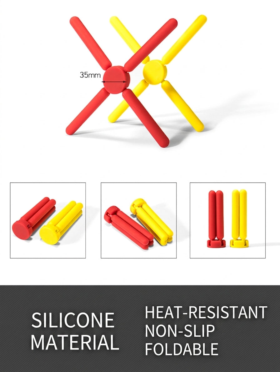 Foldable Silicone Trivet