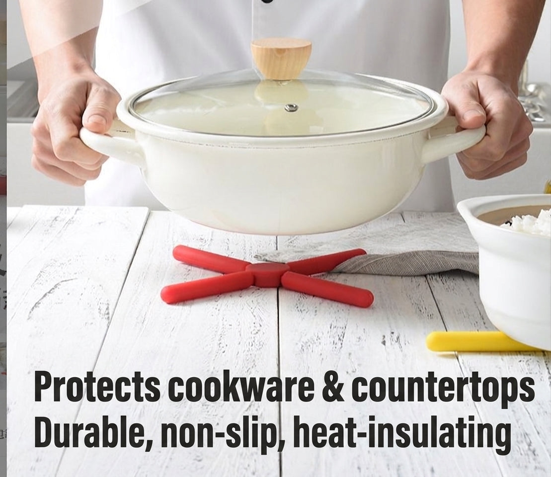 Foldable Silicone Trivet
