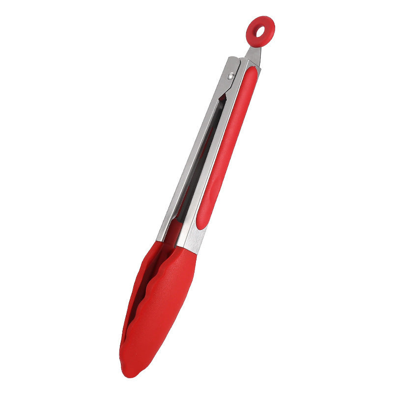 Silicone Head Kitchen Tongs, 2 Pack