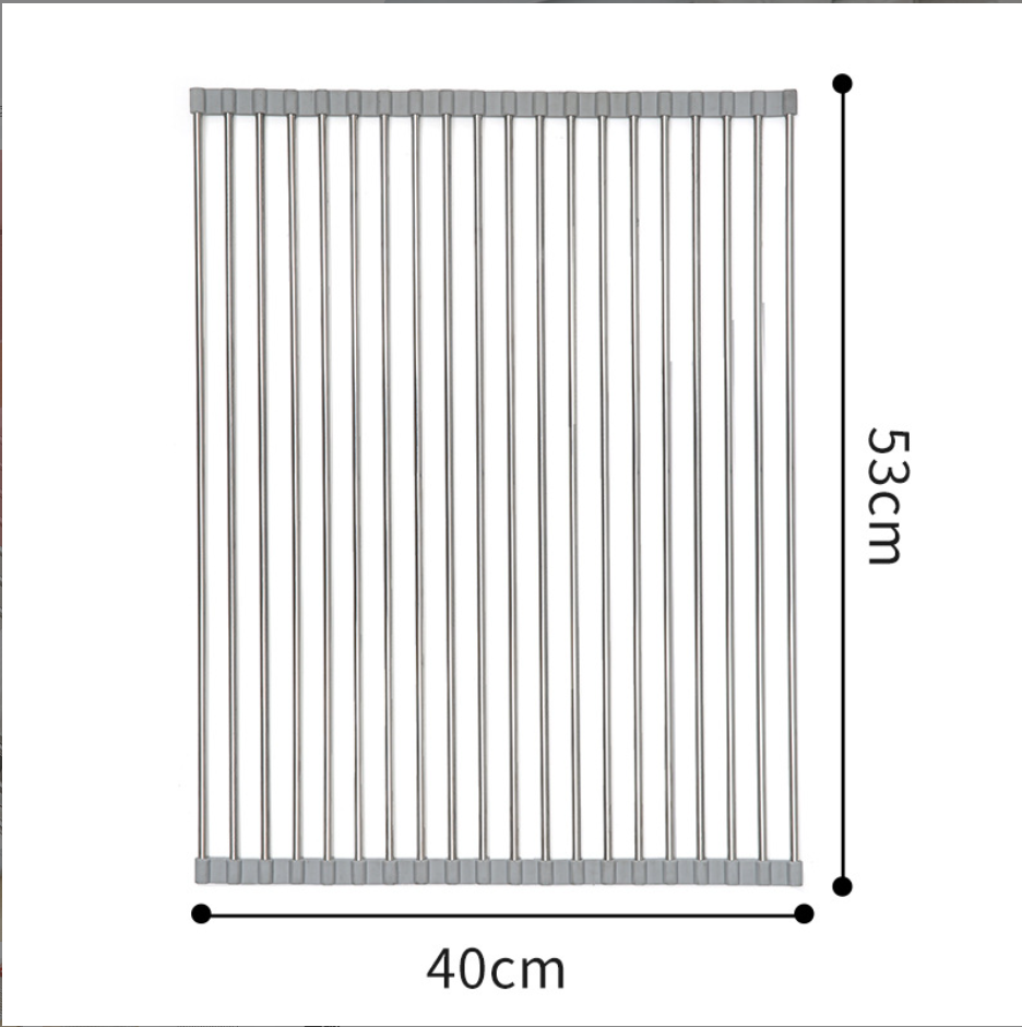 Roll-Up Over Sink Dish Drying Rack