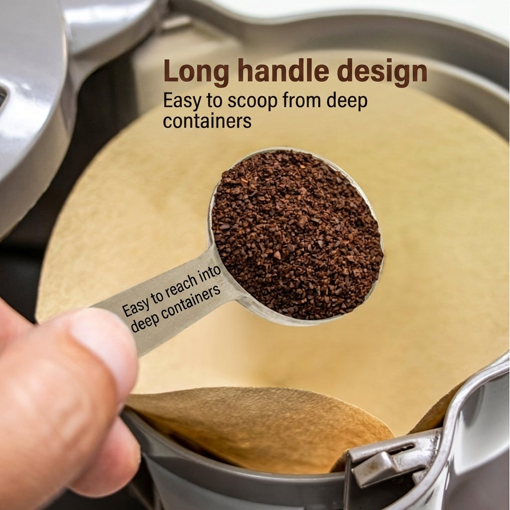 Stainless Steel Measuring Spoons, 2 Pack