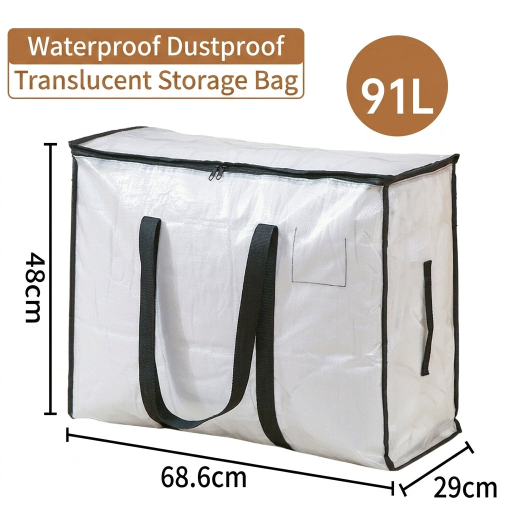 Heavy Duty Portable Storage Bag, 100L