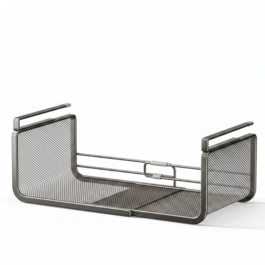 Under Cabinet Shelf Basket, 2 Pack Expandable