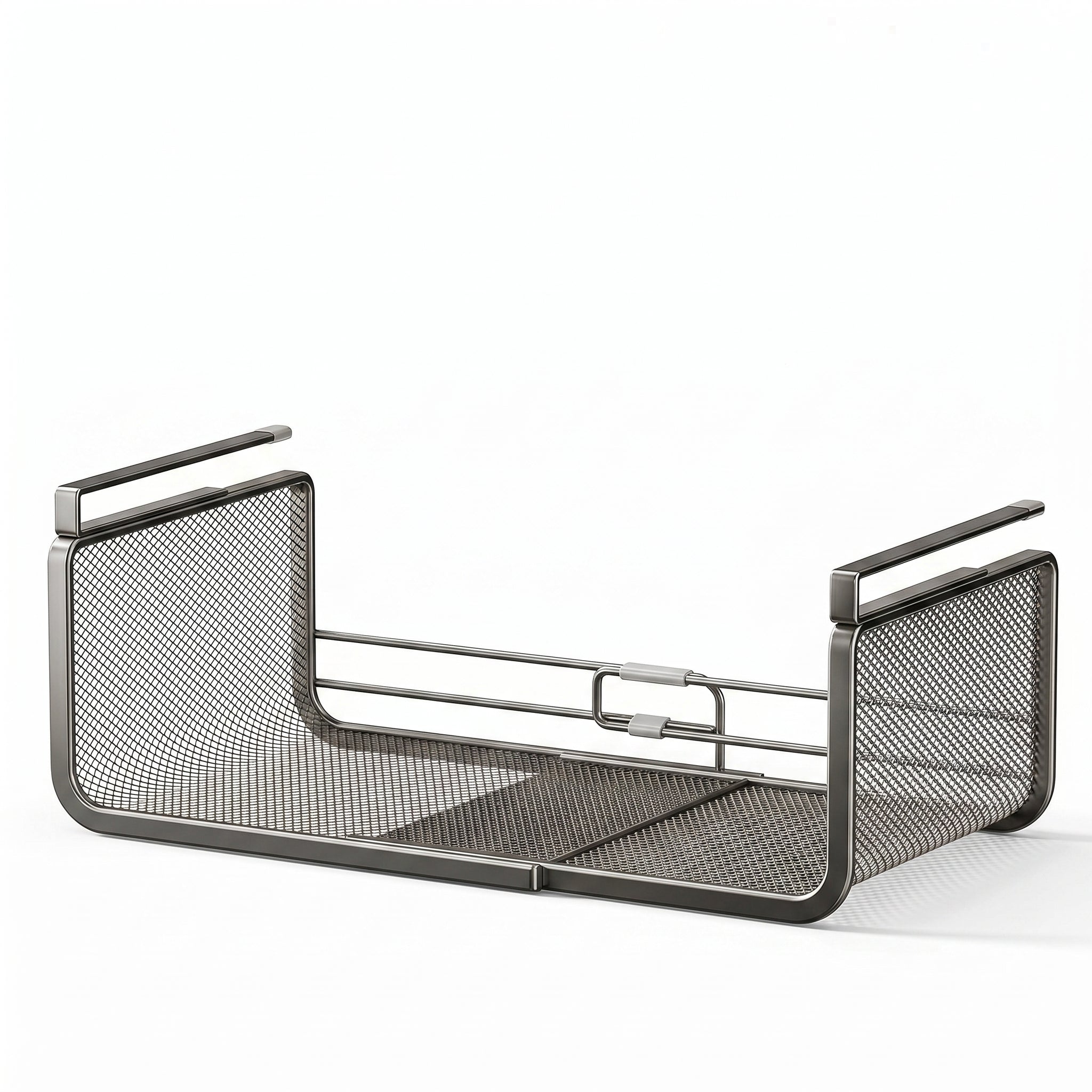 Under Cabinet Shelf Basket, 2 Pack Expandable